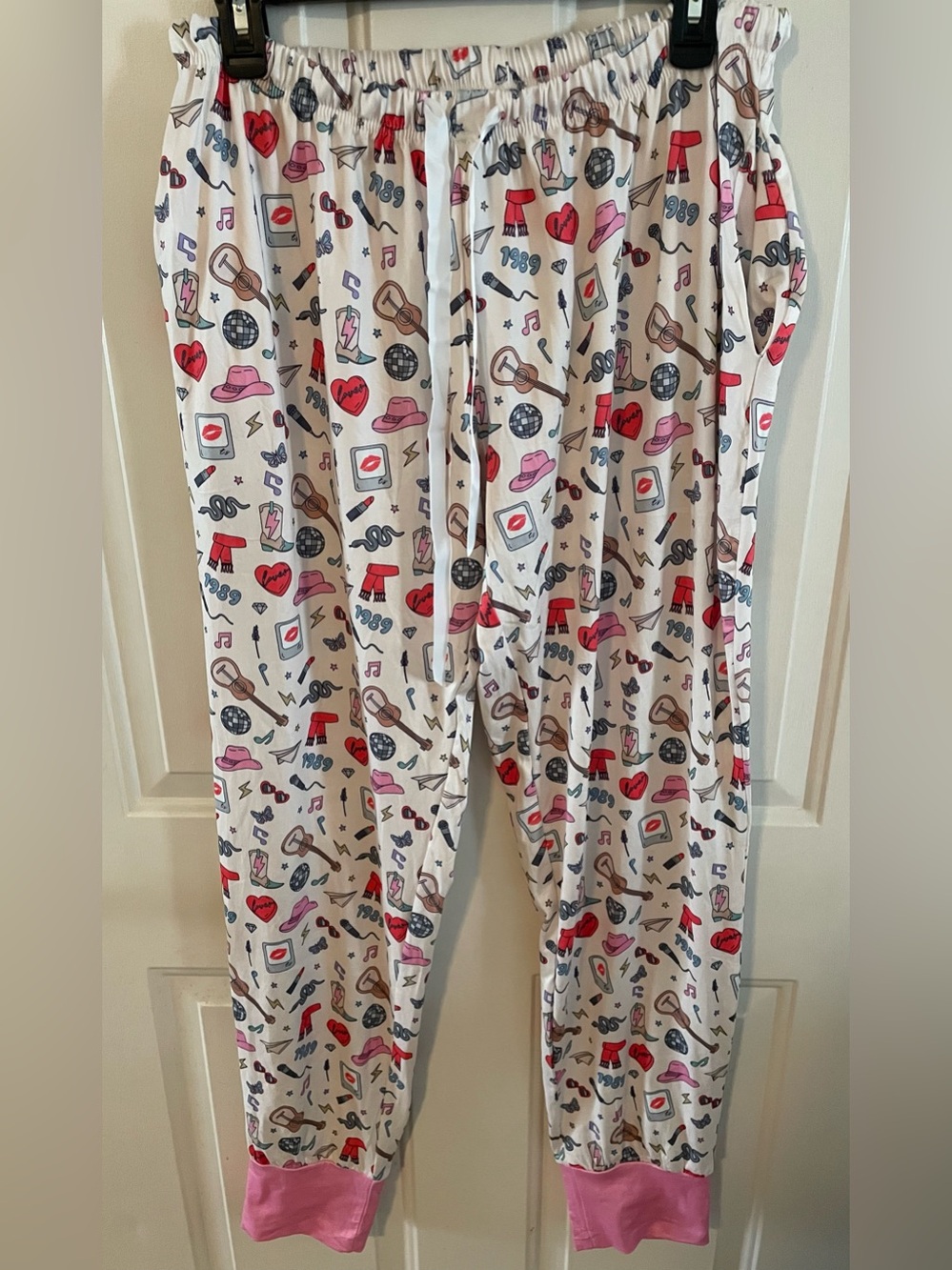 Taylor Swift themed pajama pants
